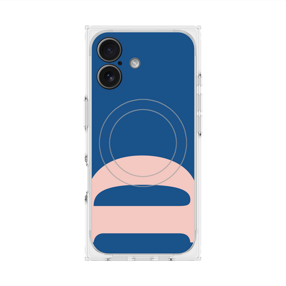 Premium Square Case with MagSafe［ Original - initial color - D navy ］