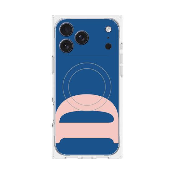 Premium Square Case with MagSafe［ Original - initial color - D navy ］