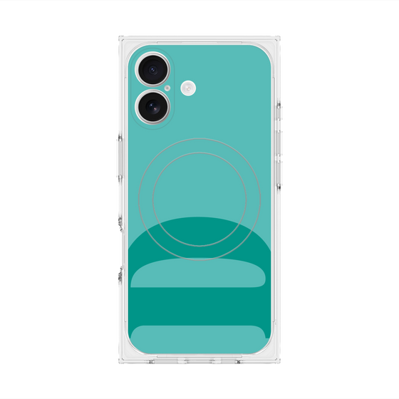 Premium Square Case with MagSafe［ Original - initial color - D light green ］