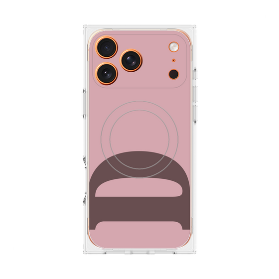 Premium Square Case with MagSafe［ Original - initial color - D dusty pink ］