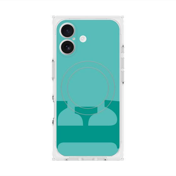 Premium Square Case with MagSafe［ Original - initial color - E light green ］