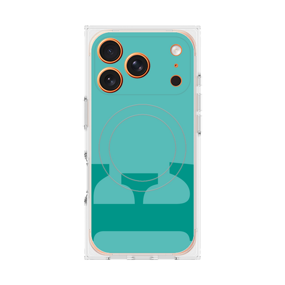 Premium Square Case with MagSafe［ Original - initial color - E light green ］