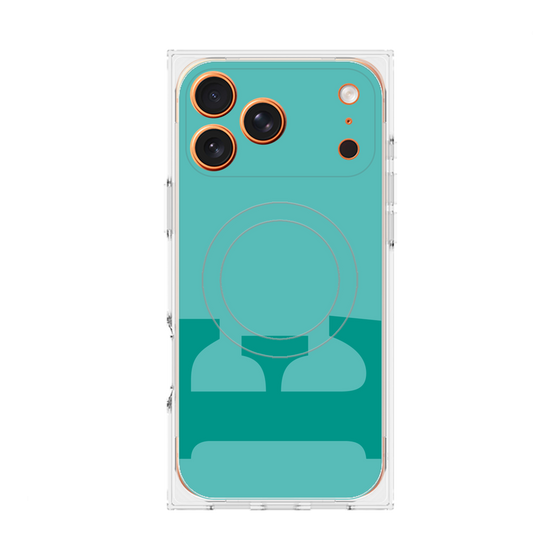 Premium Square Case with MagSafe［ Original - initial color - E light green ］