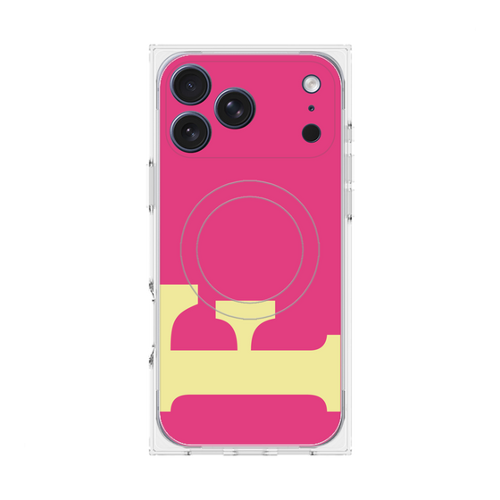 Premium Square Case with MagSafe［ Original - initial color - F pink ］