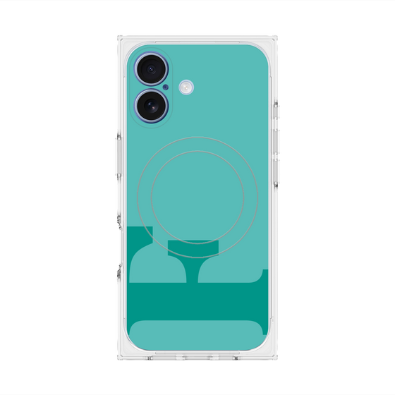 Premium Square Case with MagSafe［ Original - initial color - F light green ］