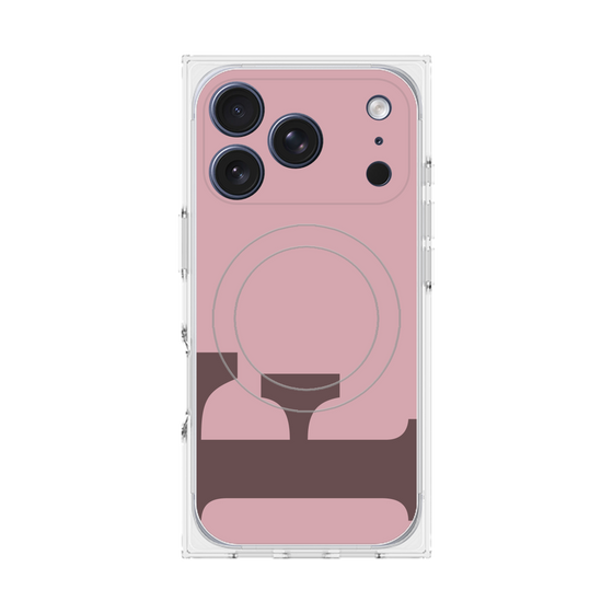 Premium Square Case with MagSafe［ Original - initial color - F dusty pink ］
