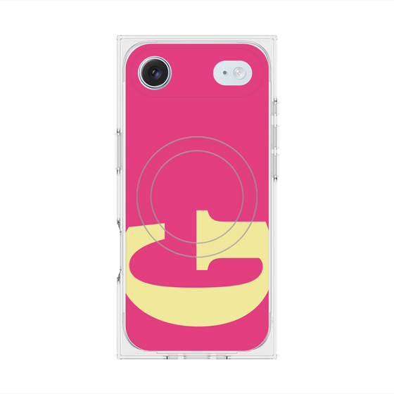 Premium Square Case with MagSafe［ Original - initial color - G pink ］