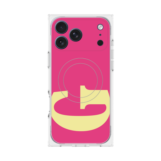 Premium Square Case with MagSafe［ Original - initial color - G pink ］