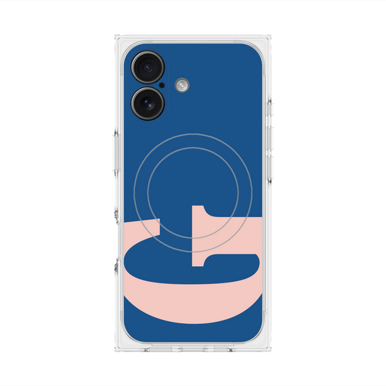 Premium Square Case with MagSafe［ Original - initial color - G navy ］