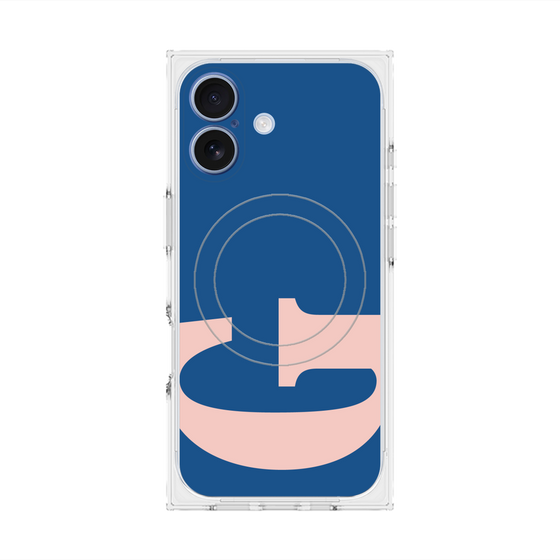 Premium Square Case with MagSafe［ Original - initial color - G navy ］