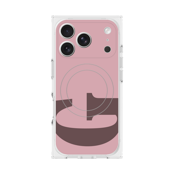 Premium Square Case with MagSafe［ Original - initial color - G dusty pink ］