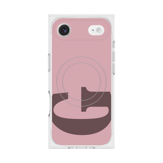 Premium Square Case with MagSafe［ Original - initial color - G dusty pink ］