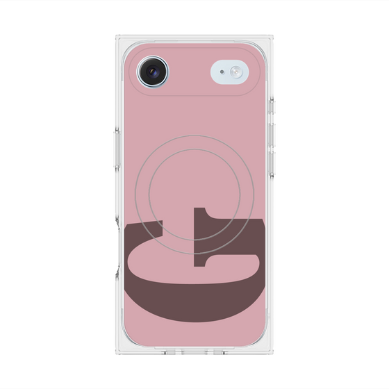 Premium Square Case with MagSafe［ Original - initial color - G dusty pink ］