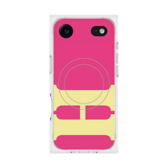 Premium Square Case with MagSafe［ Original - initial color - H pink ］