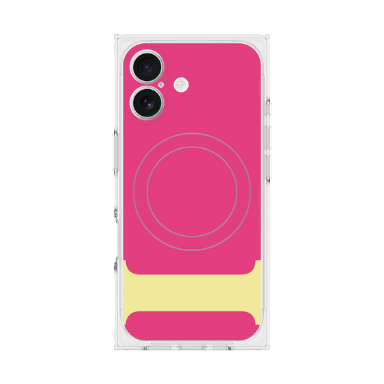 Premium Square Case with MagSafe［ Original - initial color - I pink ］