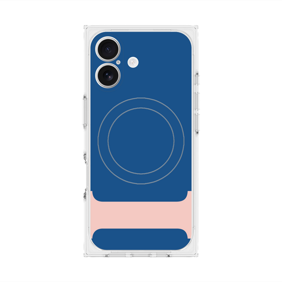 Premium Square Case with MagSafe［ Original - initial color - I navy ］