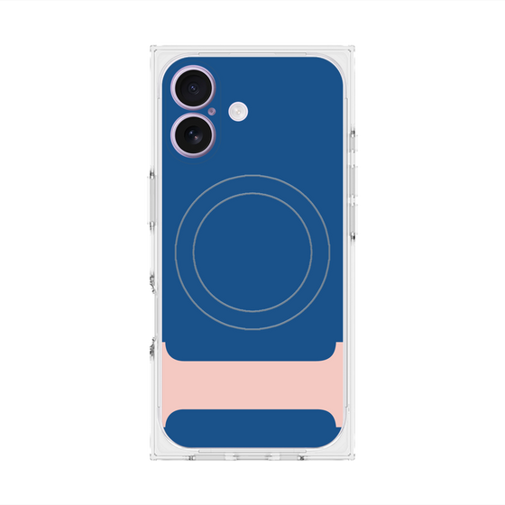 Premium Square Case with MagSafe［ Original - initial color - I navy ］