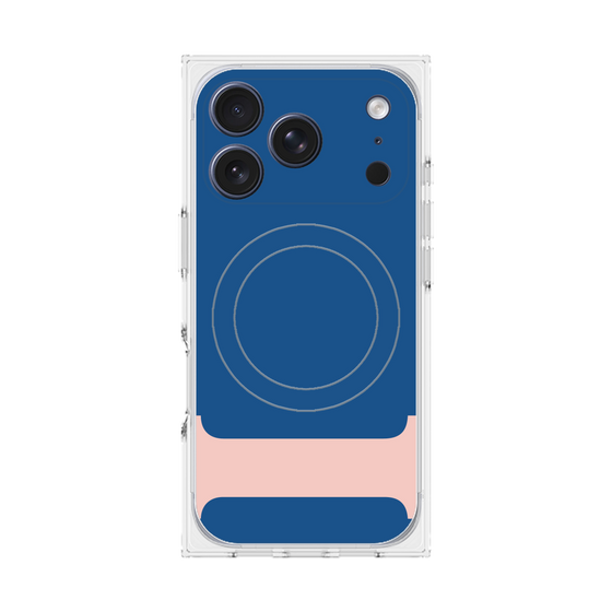 Premium Square Case with MagSafe［ Original - initial color - I navy ］