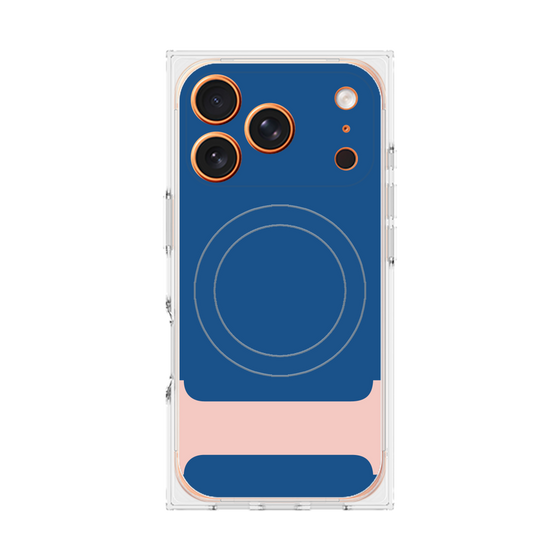 Premium Square Case with MagSafe［ Original - initial color - I navy ］