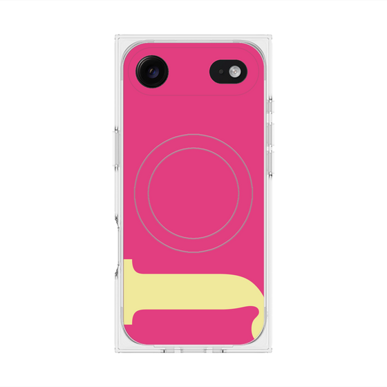 Premium Square Case with MagSafe［ Original - initial color - J pink ］