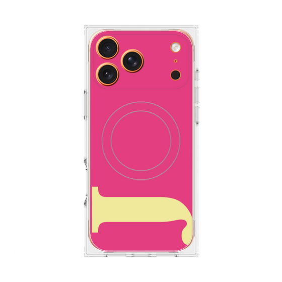 Premium Square Case with MagSafe［ Original - initial color - J pink ］