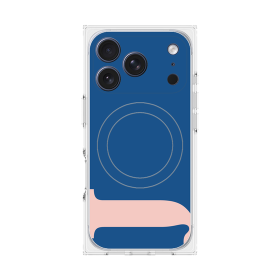 Premium Square Case with MagSafe［ Original - initial color - J navy ］