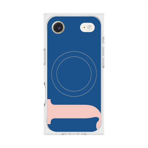 Premium Square Case with MagSafe［ Original - initial color - J navy ］