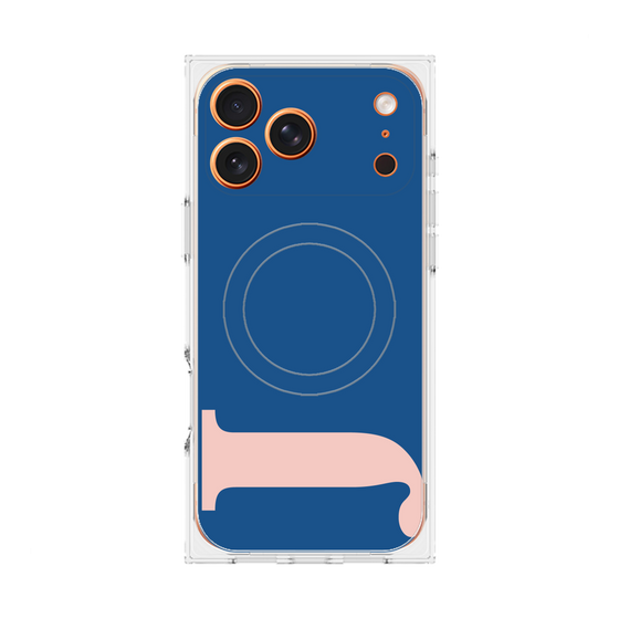 Premium Square Case with MagSafe［ Original - initial color - J navy ］