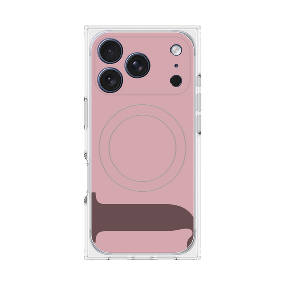 Premium Square Case with MagSafe［ Original - initial color - J dusty pink ］