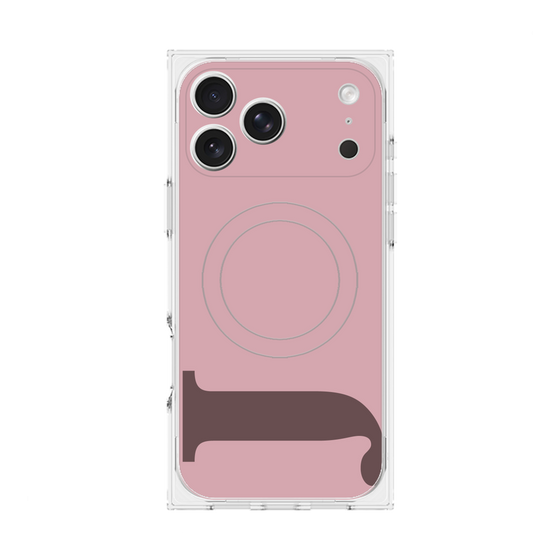 Premium Square Case with MagSafe［ Original - initial color - J dusty pink ］