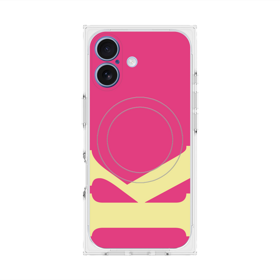 Premium Square Case with MagSafe［ Original - initial color - K pink ］