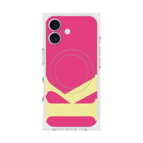 Premium Square Case with MagSafe［ Original - initial color - K pink ］