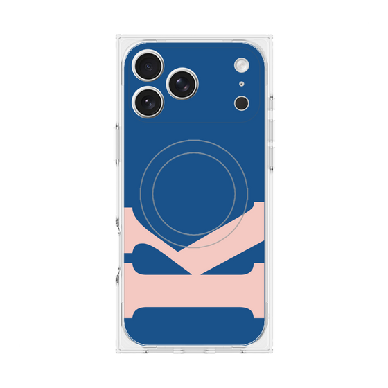 Premium Square Case with MagSafe［ Original - initial color - K navy ］