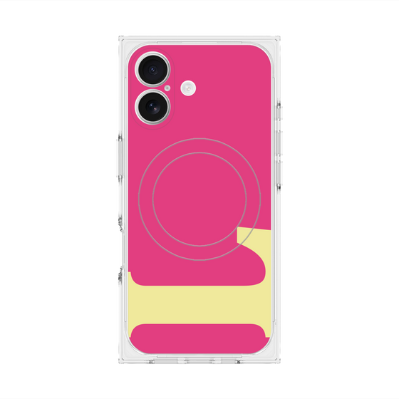 Premium Square Case with MagSafe［ Original - initial color - L pink ］