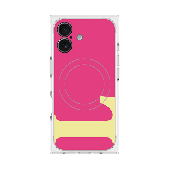 Premium Square Case with MagSafe［ Original - initial color - L pink ］