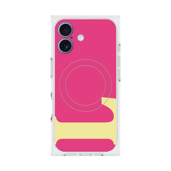 Premium Square Case with MagSafe［ Original - initial color - L pink ］