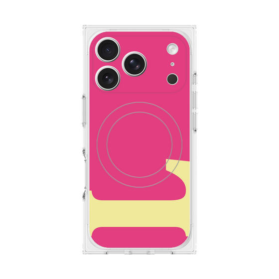 Premium Square Case with MagSafe［ Original - initial color - L pink ］