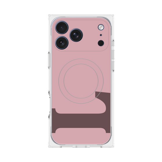 Premium Square Case with MagSafe［ Original - initial color - L dusty pink ］