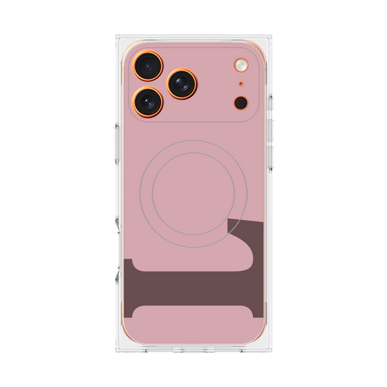 Premium Square Case with MagSafe［ Original - initial color - L dusty pink ］