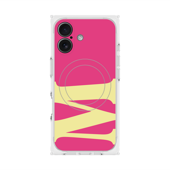 Premium Square Case with MagSafe［ Original - initial color - M pink ］