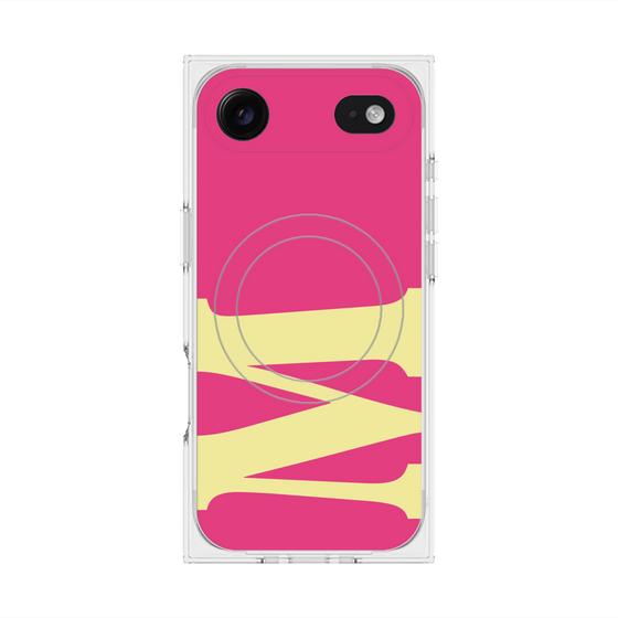 Premium Square Case with MagSafe［ Original - initial color - M pink ］