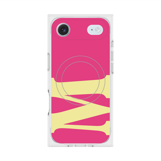 Premium Square Case with MagSafe［ Original - initial color - M pink ］