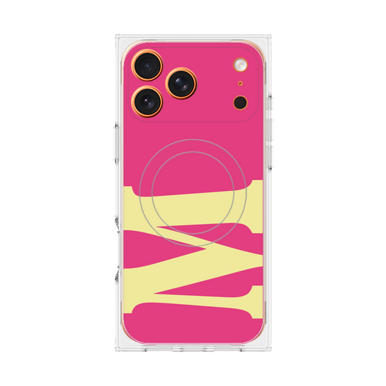 Premium Square Case with MagSafe［ Original - initial color - M pink ］