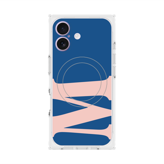 Premium Square Case with MagSafe［ Original - initial color - M navy ］