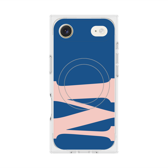 Premium Square Case with MagSafe［ Original - initial color - M navy ］