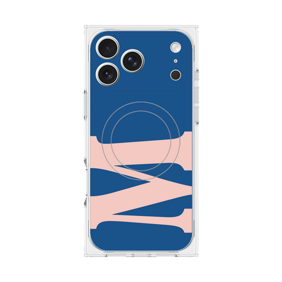 Premium Square Case with MagSafe［ Original - initial color - M navy ］