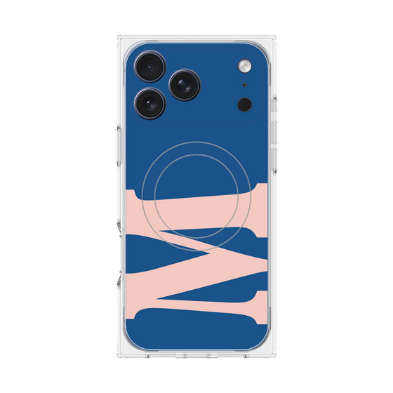 Premium Square Case with MagSafe［ Original - initial color - M navy ］