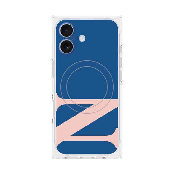 Premium Square Case with MagSafe［ Original - initial color - N navy ］