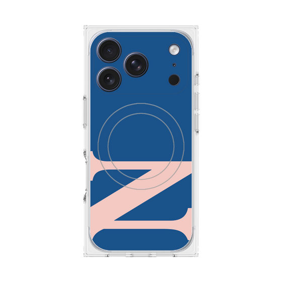 Premium Square Case with MagSafe［ Original - initial color - N navy ］