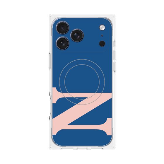 Premium Square Case with MagSafe［ Original - initial color - N navy ］